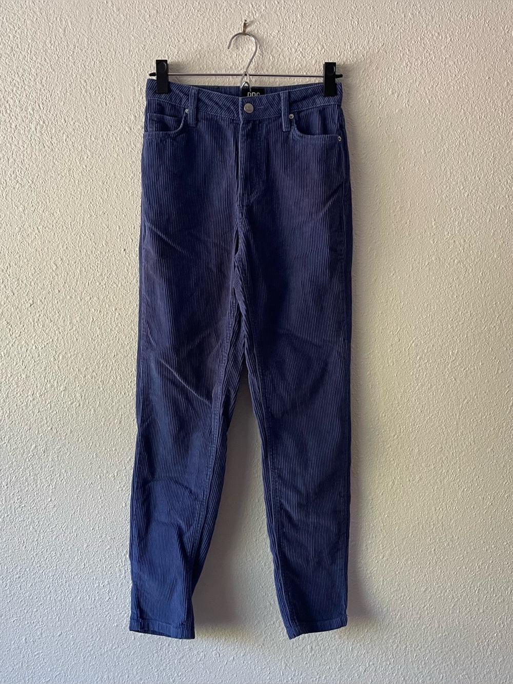 BDG Urban Outfitters Mom High Rise Corduroy Pants Blue Women’s 24 Straight Leg